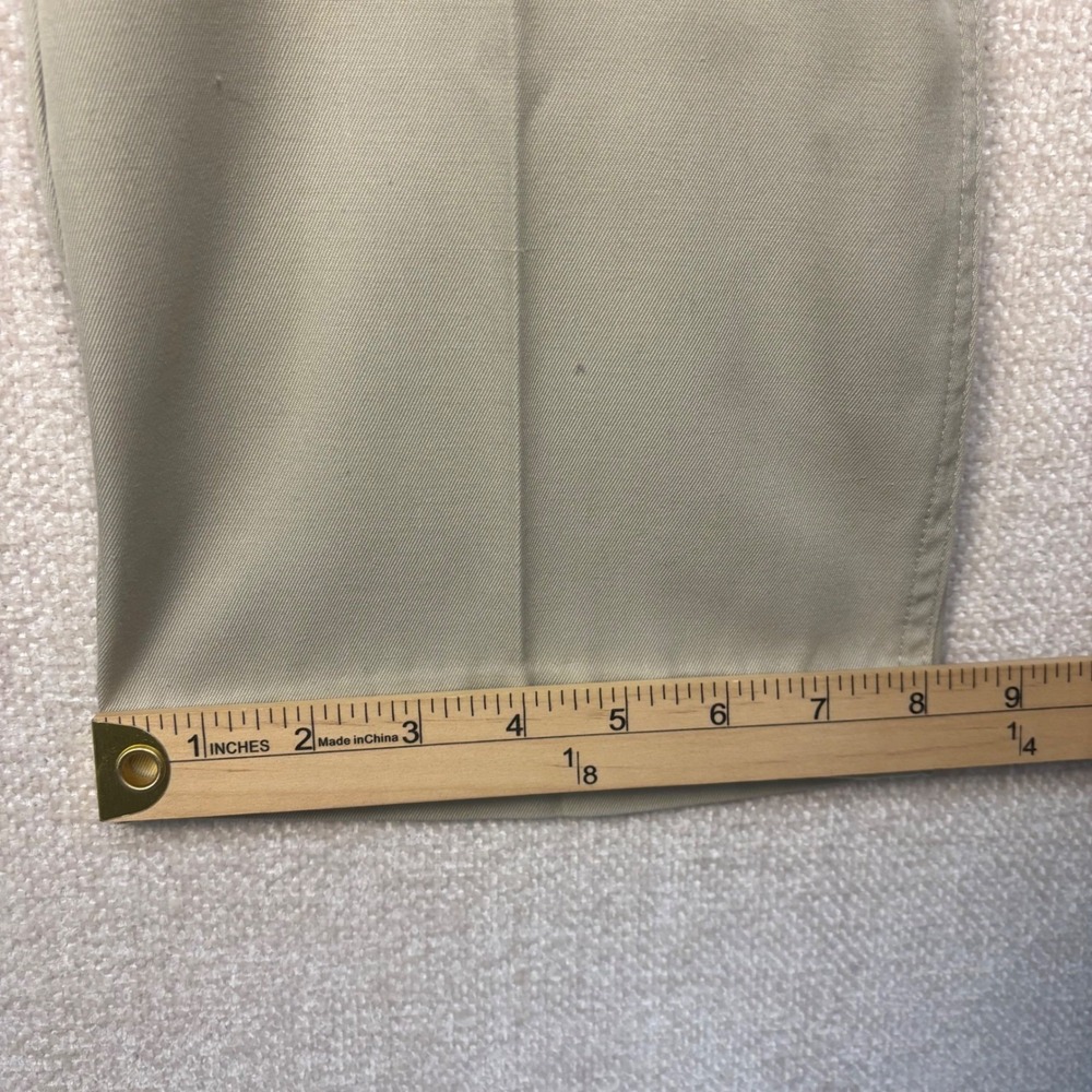 Woolrich Mens Vintage Khaki Elastic Waist Chino Pants Tan Size Medium 36x31 - Picture 9 of 9
